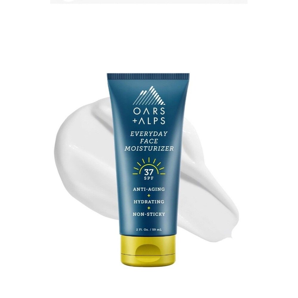 Travel Sunscreen for Face & Everday Use, SPF 37 Anti Aging Face Sunscreen & B...